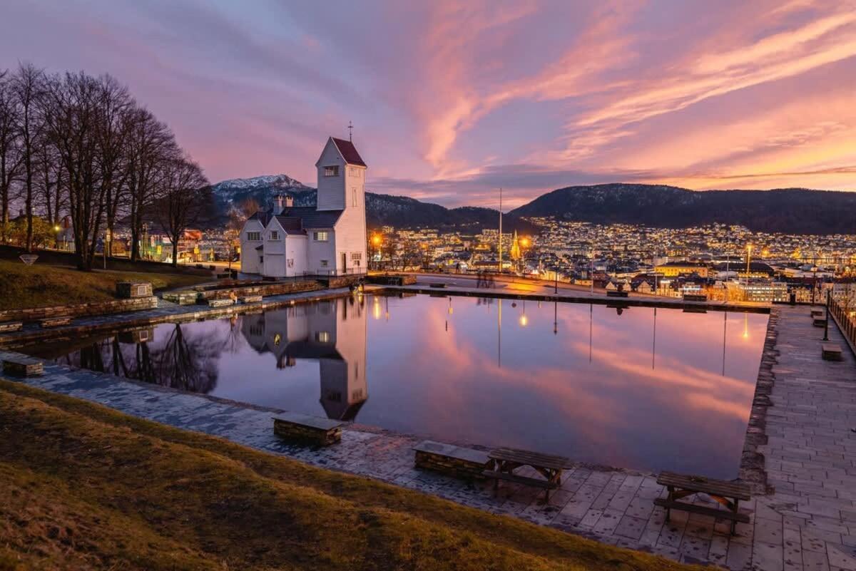Dinbnb Apartments I 350M To Bryggen I Renovated 2023 I Quiet Top Apart Bergen Zewnętrze zdjęcie