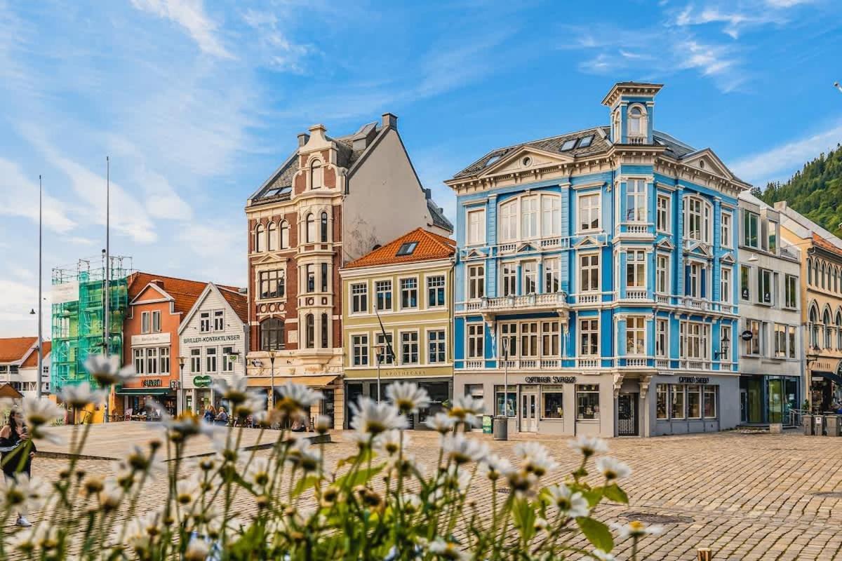 Dinbnb Apartments I 350M To Bryggen I Renovated 2023 I Quiet Top Apart Bergen Zewnętrze zdjęcie
